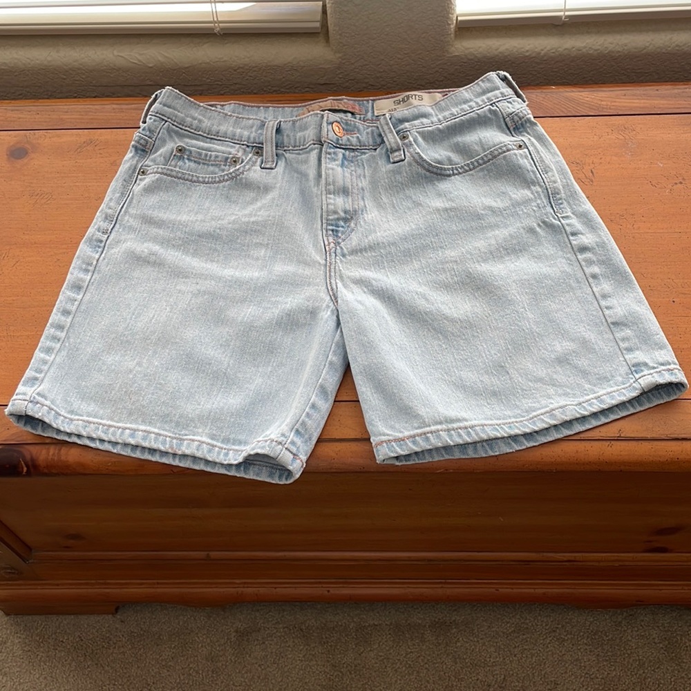 Levi's Light Blue Jean Shorts for Women